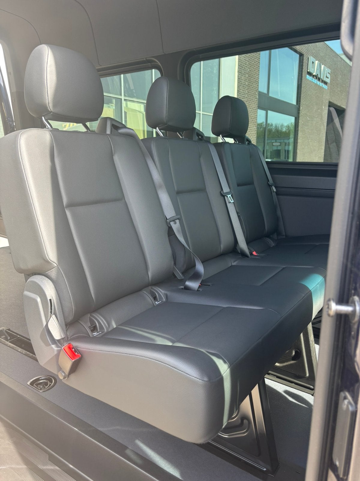 Mercedes sprinter lederen 3 pers bank NIEUW, Auto-onderdelen, Ophalen of Verzenden