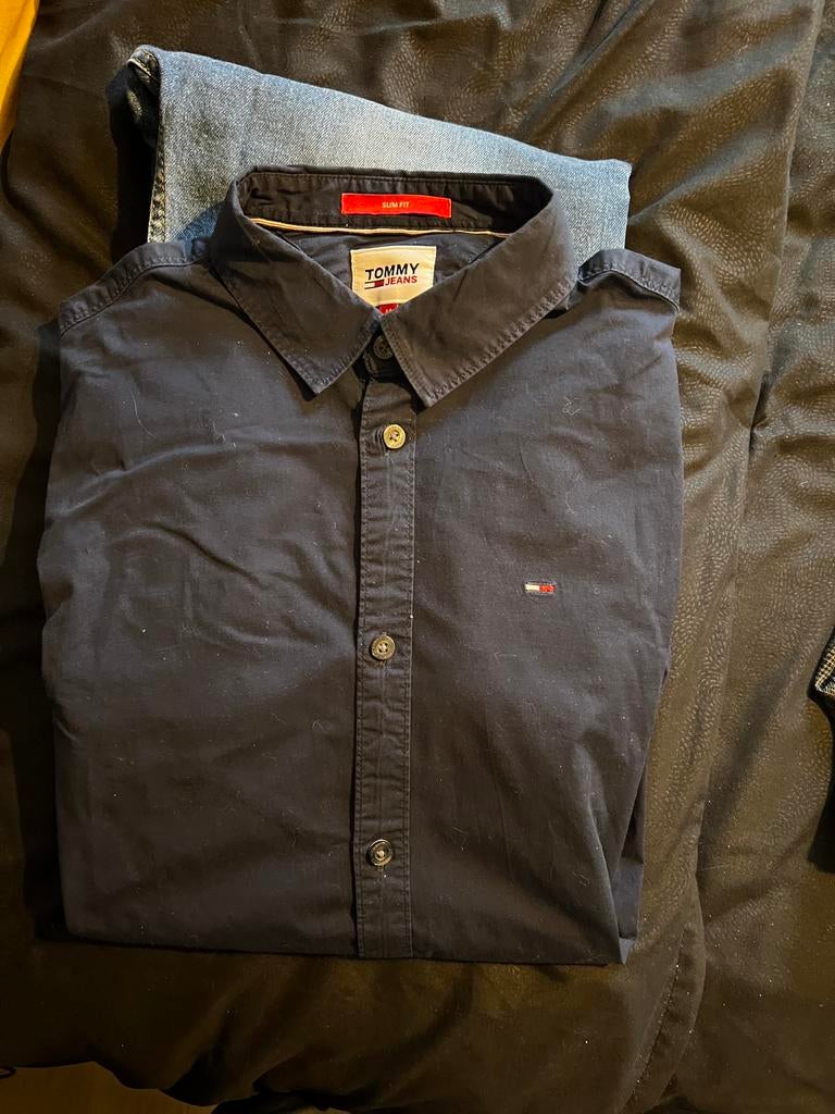 Chemise tommy taille S, Ophalen of Verzenden, Zo goed als nieuw