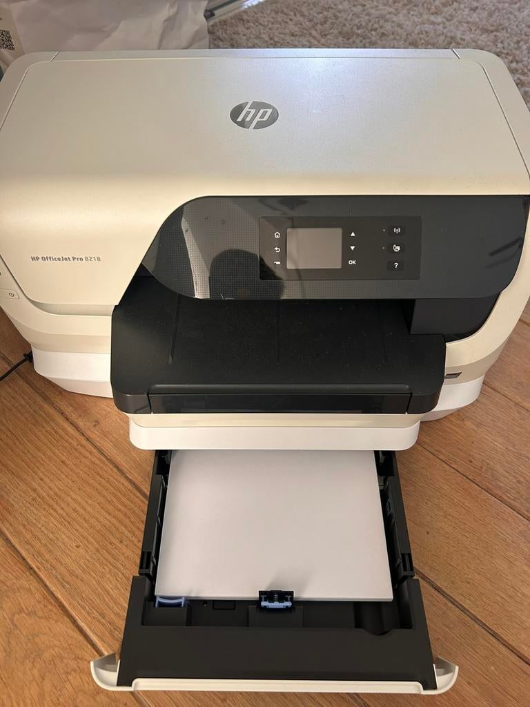 printer HP Office JETPRO 8218 wit plus gratis inkt, Ophalen, Gebruikt