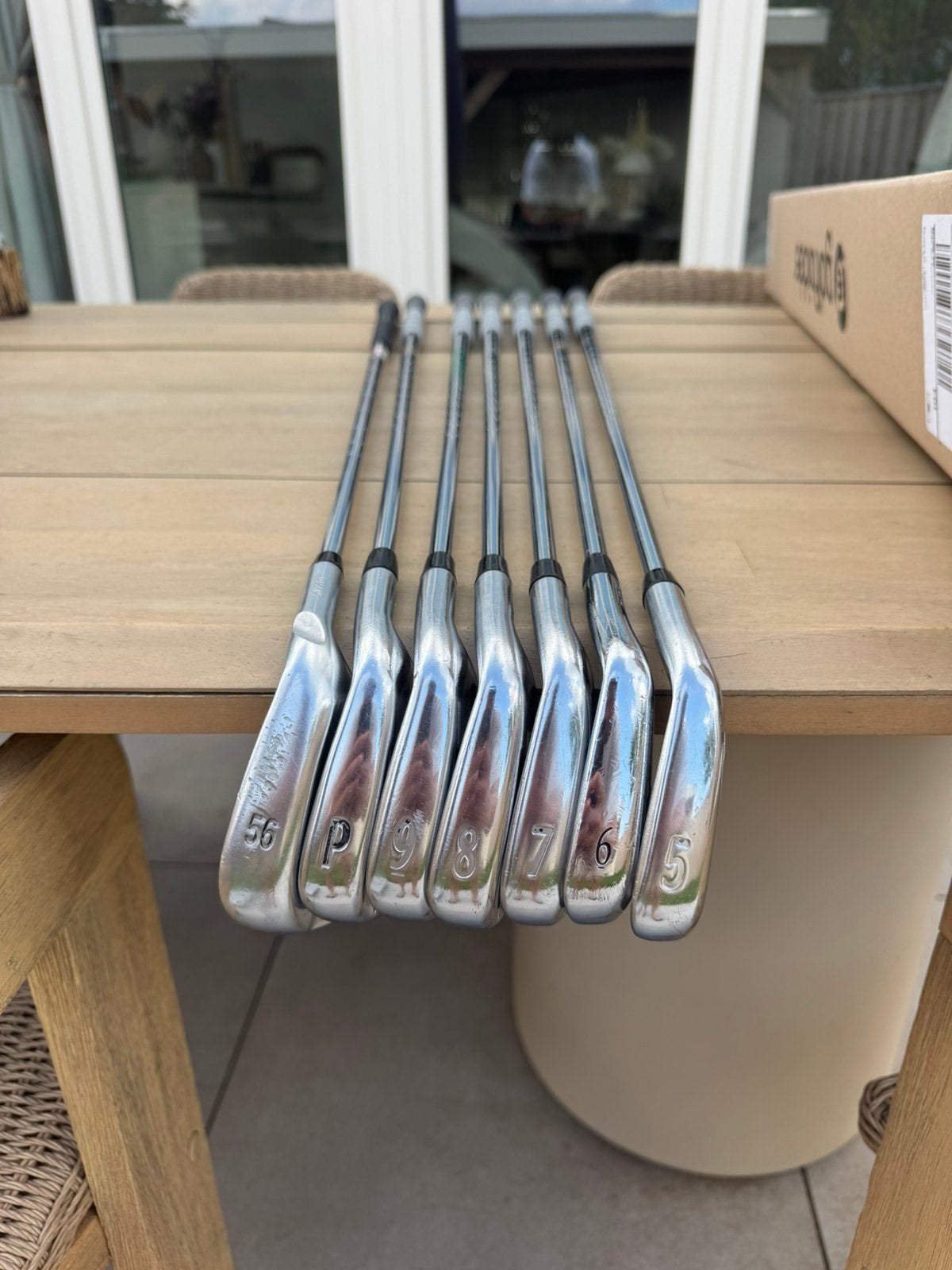 Golfset: Titleist AP2 Forged, Mizuno MP54, Ping Tour-S 56/12, Sport en Fitness, Ophalen of Verzenden, Zo goed als nieuw, Set, Overige merken