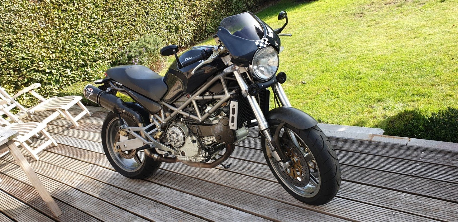 Prachtige Ducati Monster S4, Permis Moto A, Occasion, Plus de 35 kW, Particulier