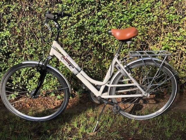 damesfiets studentenfiets, Fietsen en Brommers, Gebruikt, Velgrem, 47 tot 50 cm, Versnellingen