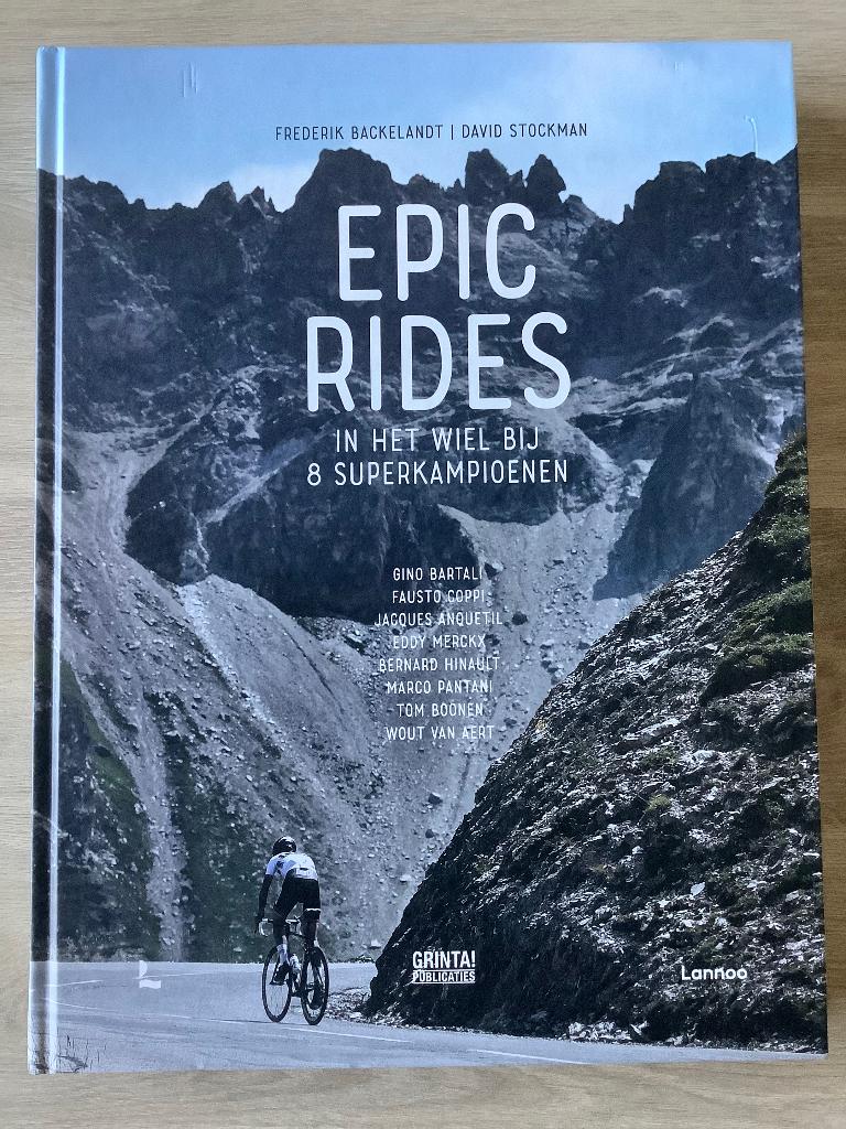Epic Rides -  In het wiel bij 8 superkampioenen, Neuf, Frederik Backelandt, Enlèvement ou Envoi, Course à pied et Cyclisme