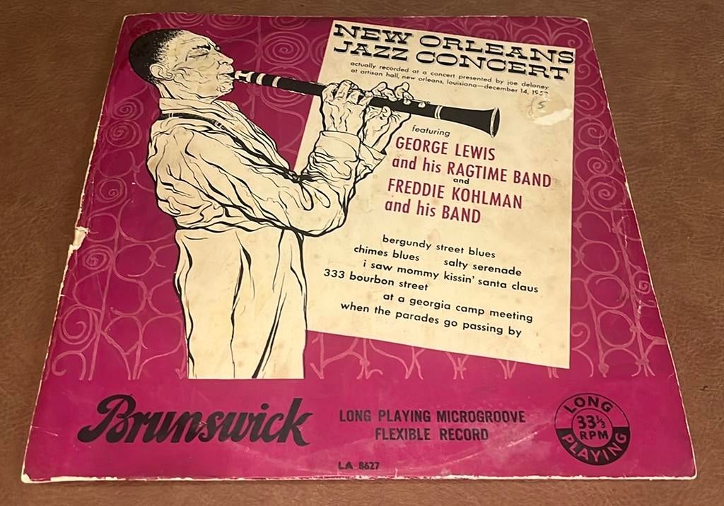 New Orleans Jazz Concert - 10” vinyl plaat - UK 1953, Cd's en Dvd's, Ophalen of Verzenden, Gebruikt, Jazz