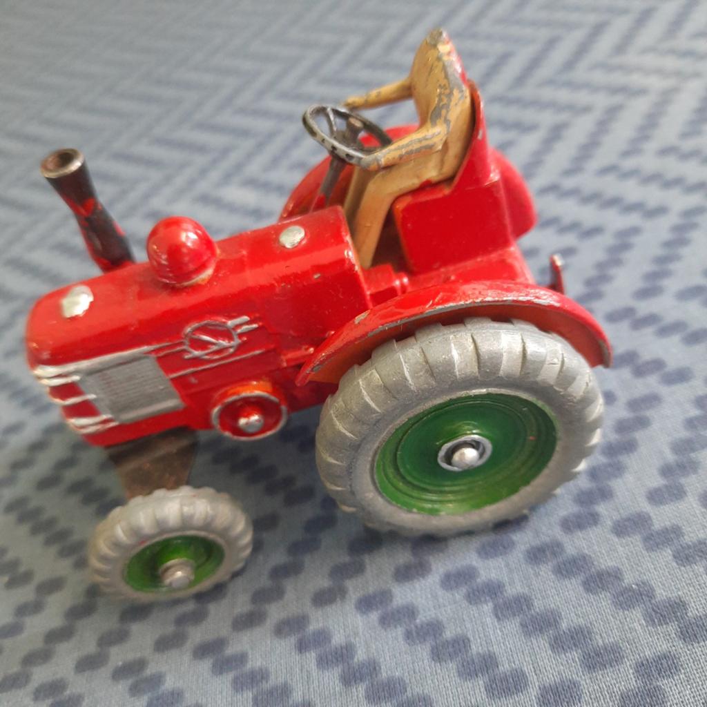 DINKY TOYS UK*N 301*TRACTEUR FIELD MARSHALL*VINTAGE* 1/43*, Enlèvement, Utilisé, Tracteur et Agriculture, Dinky Toys