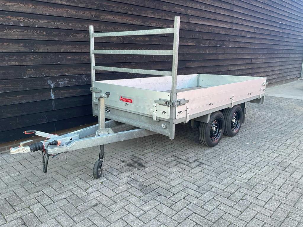 2017 Anssems Plateau Psx 2500 Aanhangwagen, Auto diversen, Aanhangers en Bagagewagens, Gebruikt