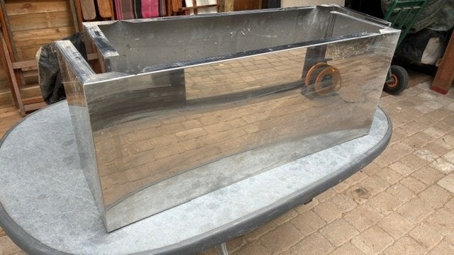 Inox kappen / platen, Doe-het-zelf en Bouw, Ophalen, Zo goed als nieuw
