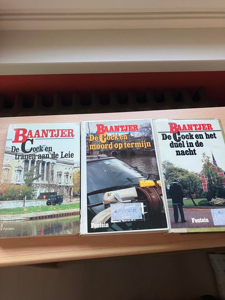3 boeken baantjer, Ophalen, Gelezen