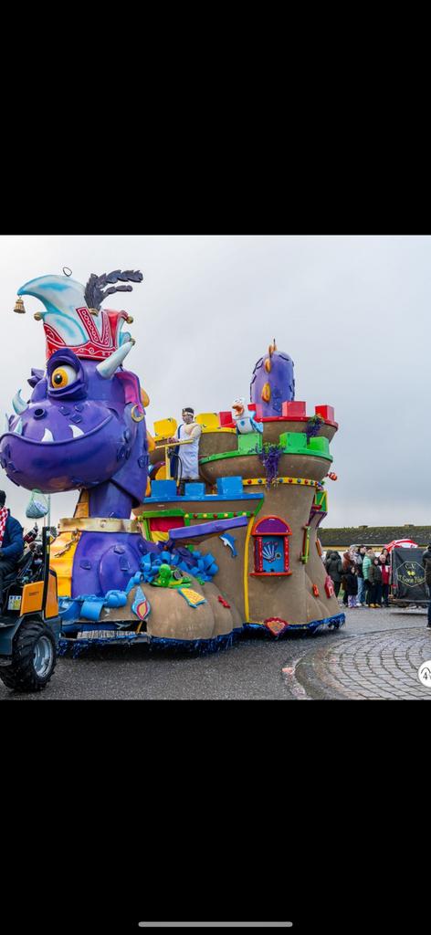 Carnavalswagen, Ophalen, Zo goed als nieuw
