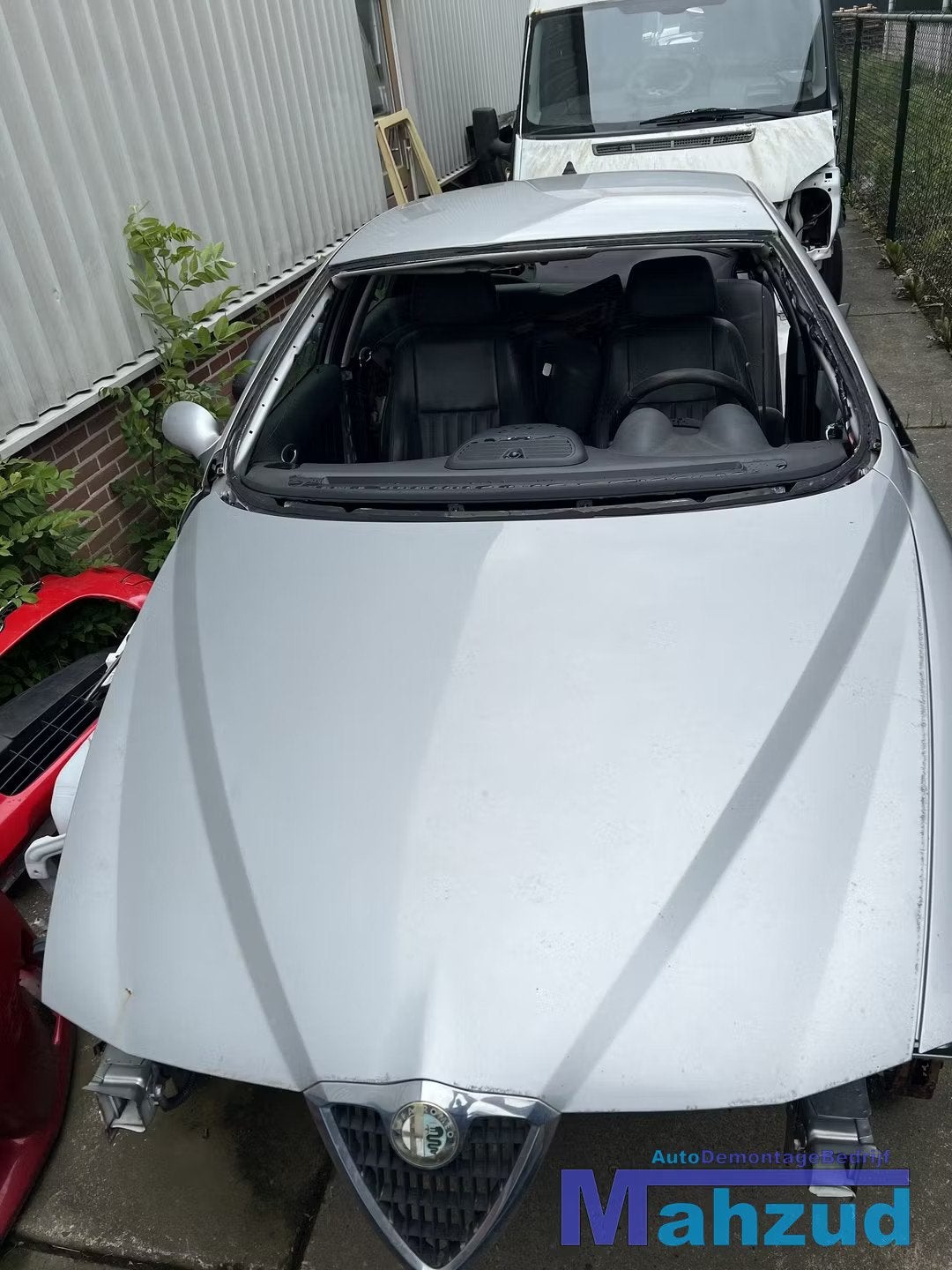 ALFA ROMEO 156 Grijs 694 motorkap 1997-2005, Gebruikt, Dpofca@stellantis.com, Stellantis Europe S.p.A., Alfa Romeo