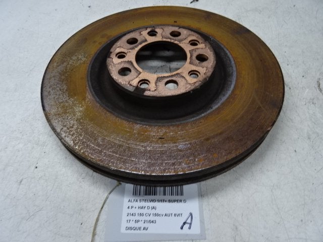 FREIN DISQUE AVANT Alfa Romeo Stelvio (949), Utilisé, Alfa Romeo