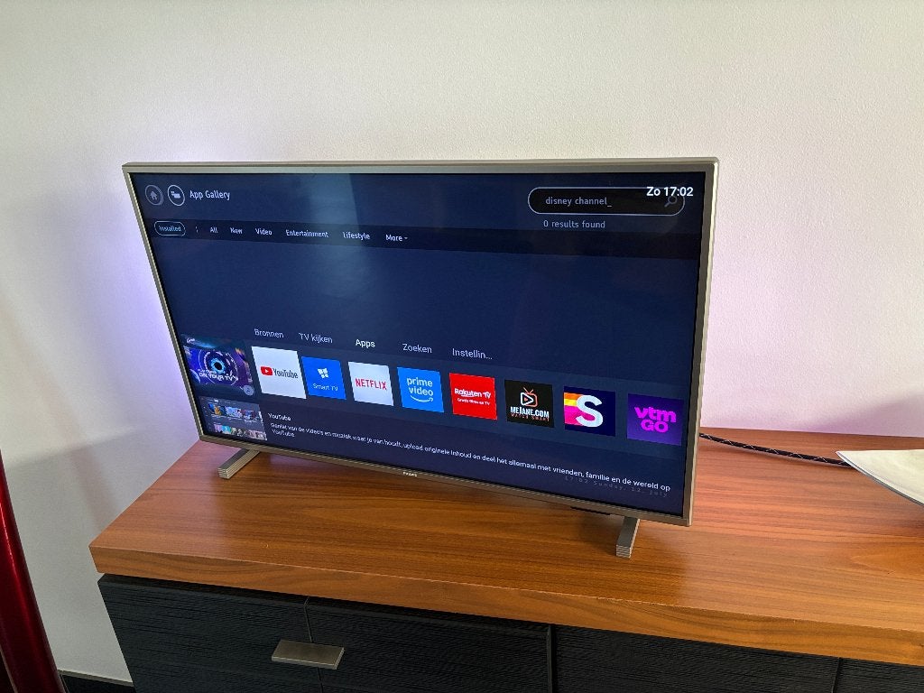 Phillips 32 inch smart tv Ambilicht tv met wifi perfecte st, Audio, Tv en Foto, Televisies, Ophalen, LED, 80 tot 100 cm, 4k (UHD)
