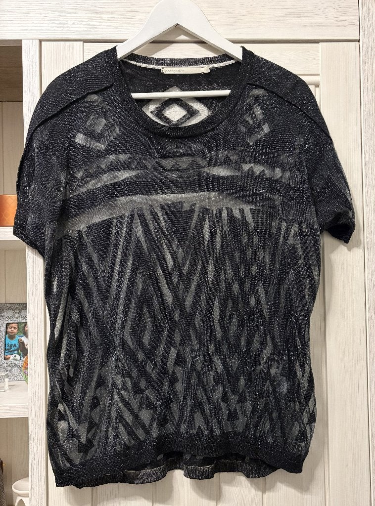 Blouse van Passport, maat L, Passport, Verzenden, Zwart, Maat 42/44 (L)