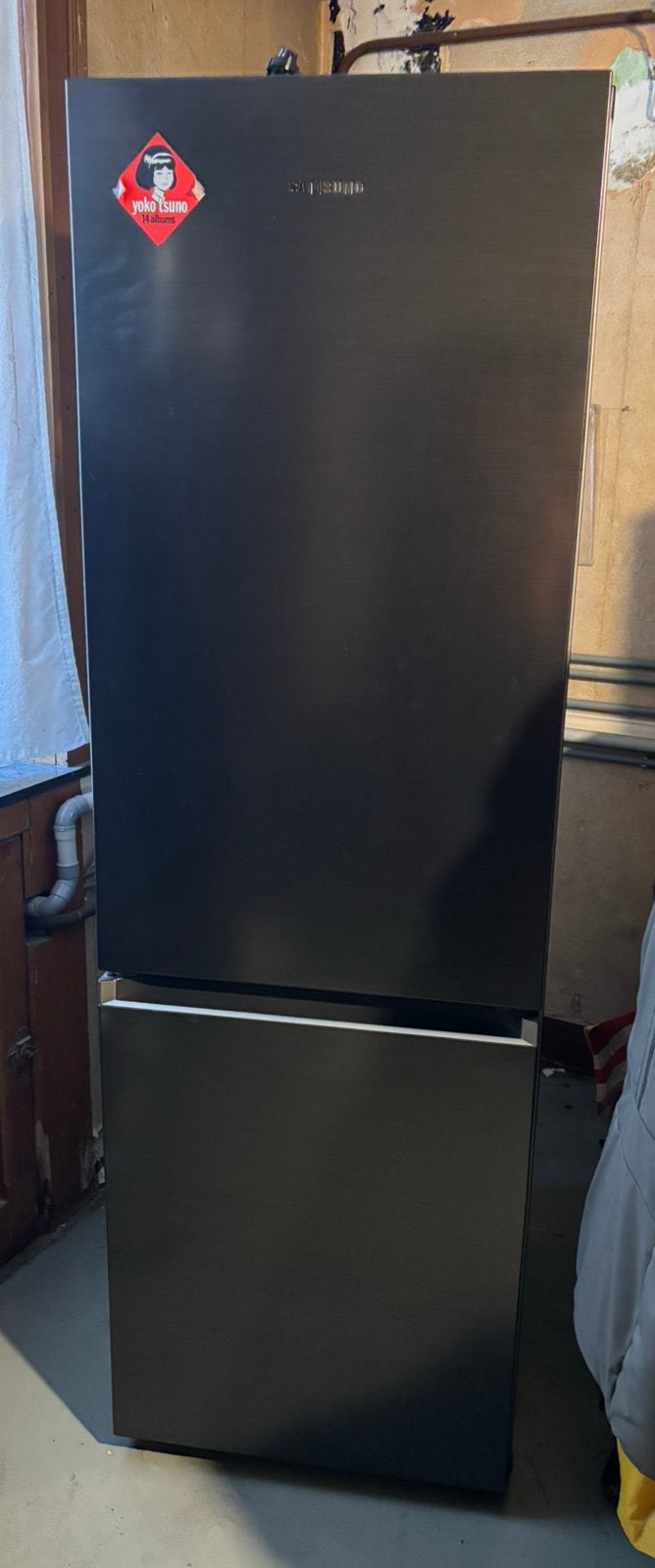 Frigo congélateur Samsung, Electroménager, Enlèvement, Comme neuf, Avec compartiment congélateur