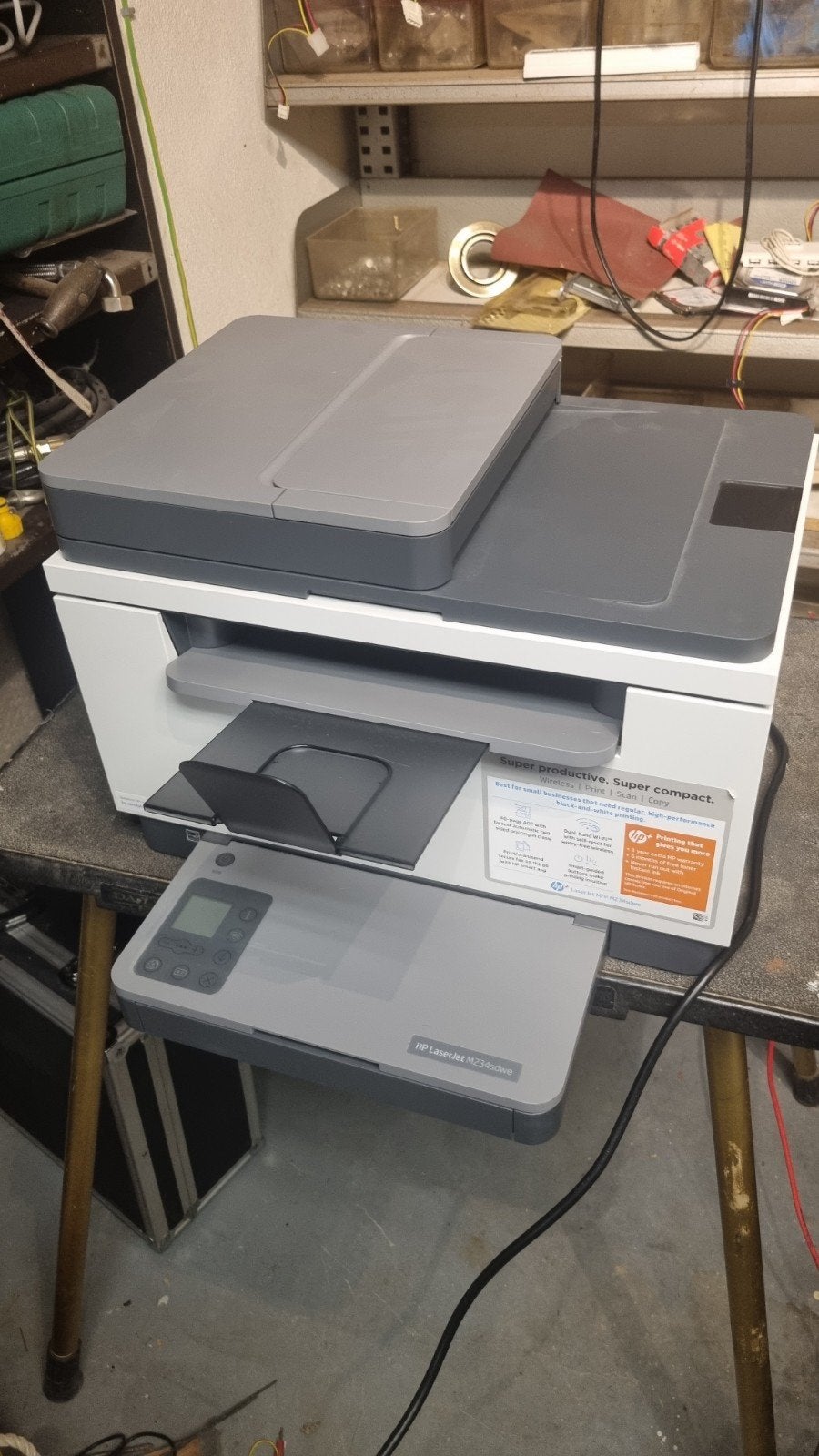 imprimante HP LaserJet M234sdwe, Informatique & Logiciels, Copier, Sans fil, Enlèvement, HP tout en un