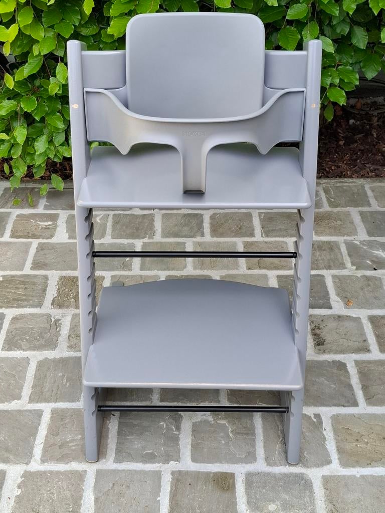 Stokke Tripp Trapp kinder meegroeistoel, Kinderen en Baby's, Kinderstoelen, Gebruikt, Meegroeistoel, Aanschuifbaar, Stoelverkleiner