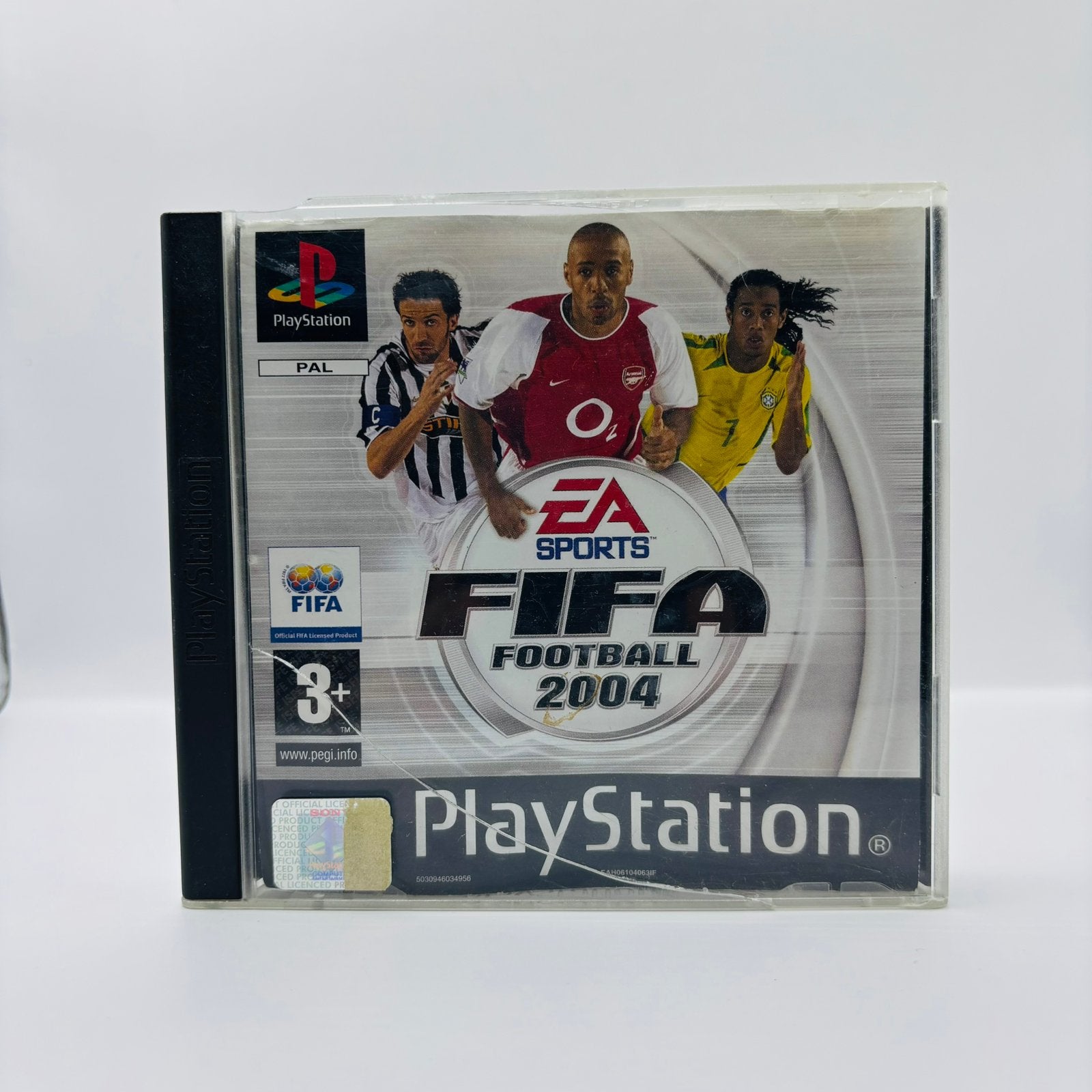 FIFA 2004 pour PlayStation 1, Consoles de jeu & Jeux vidéo, Enlèvement ou Envoi, Utilisé, Sport, À partir de 3 ans