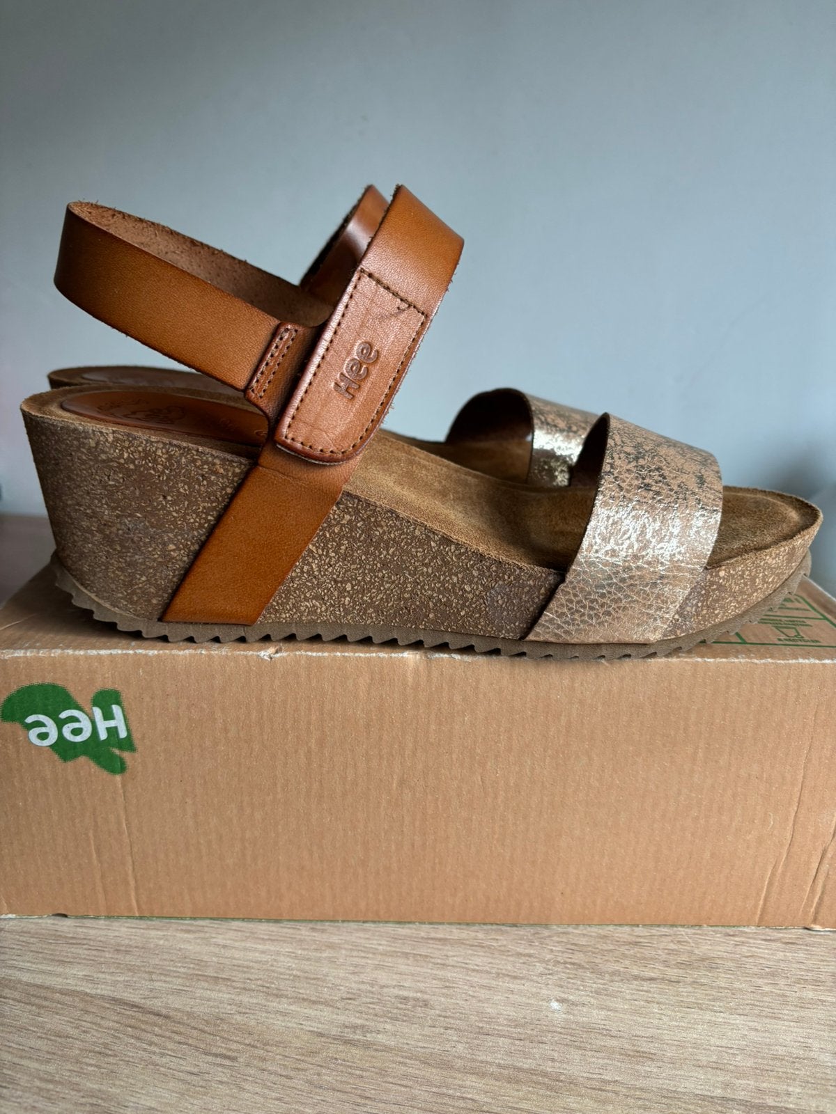 Sandalen Hee, Kleding | Dames, Ophalen, Bruin, Nieuw, Sandalen of Muiltjes