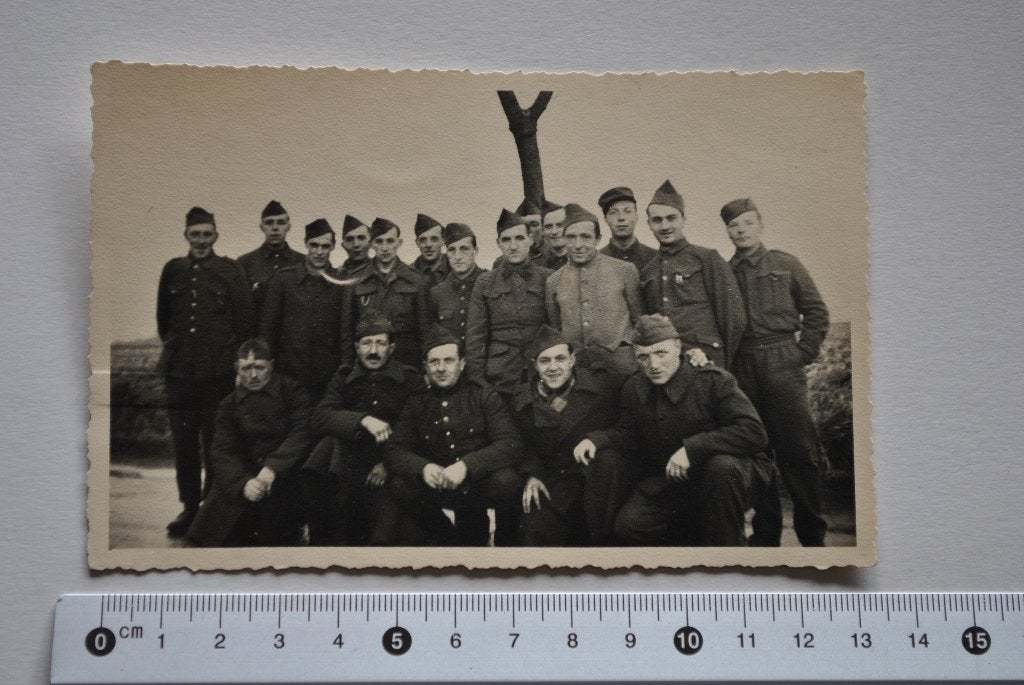 2 photo-cartes originales Soldats STALAG 46 XA 176 Lardinois, Collections, Enlèvement ou Envoi, Autres, Photo ou Poster