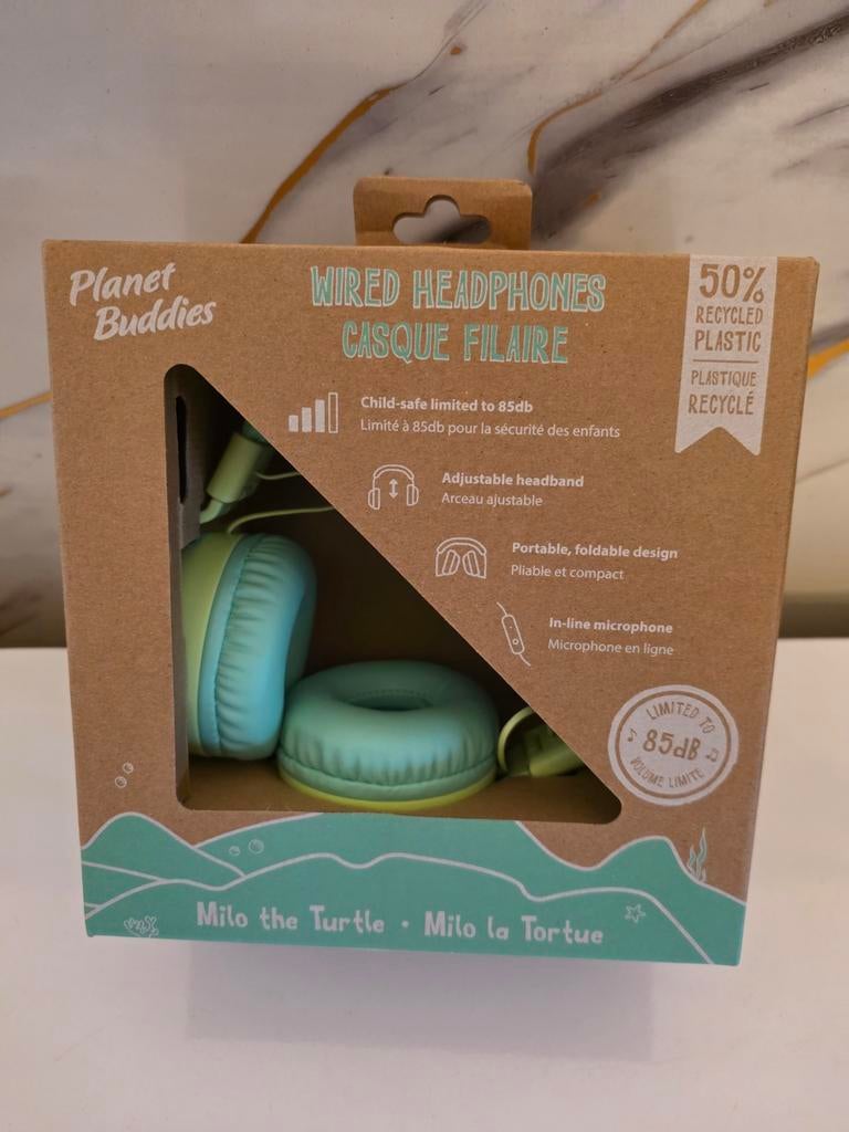 Planet Buddies Turtle Wired Headphones V2, Enlèvement