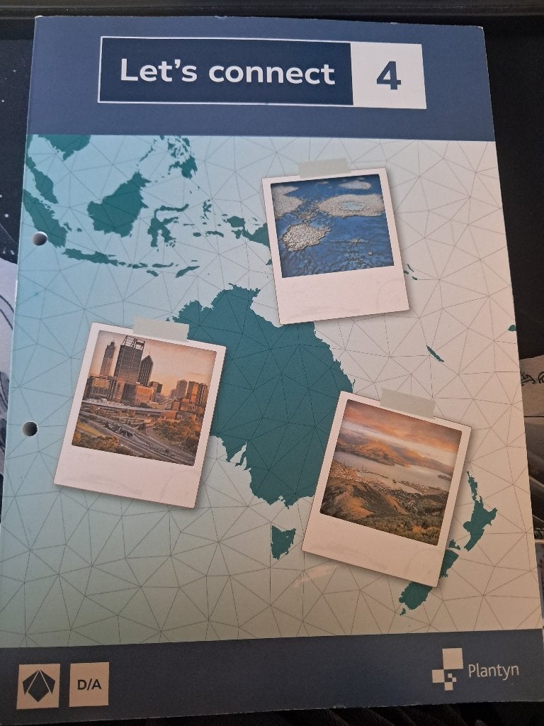 Let's connect 4 (D/A) - Plantyn - Gloednieuw Engels leerboek, Boeken, Ophalen of Verzenden