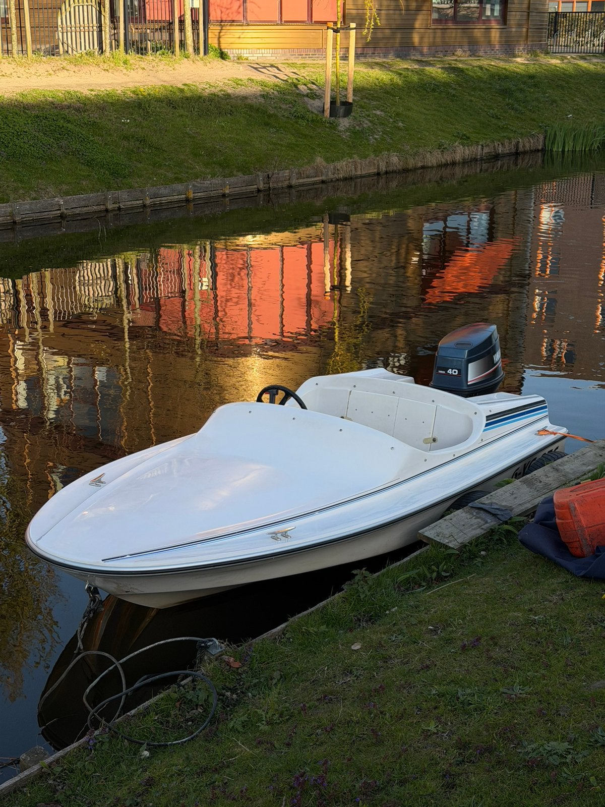 Freefire yamaha 40 pk autolube incl trailer, Watersport en Boten, Ophalen, Overige merken, Gebruikt, Elektrische start