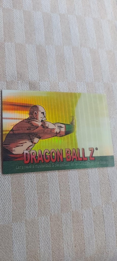 dragonball z kaart reverseholo card Tien Blast, Hobby en Vrije tijd, Ophalen of Verzenden, Nieuw, Losse kaart