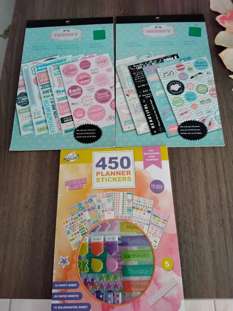 Knutselspullen sticker 3 stuks  5 euro, Ophalen, Zo goed als nieuw