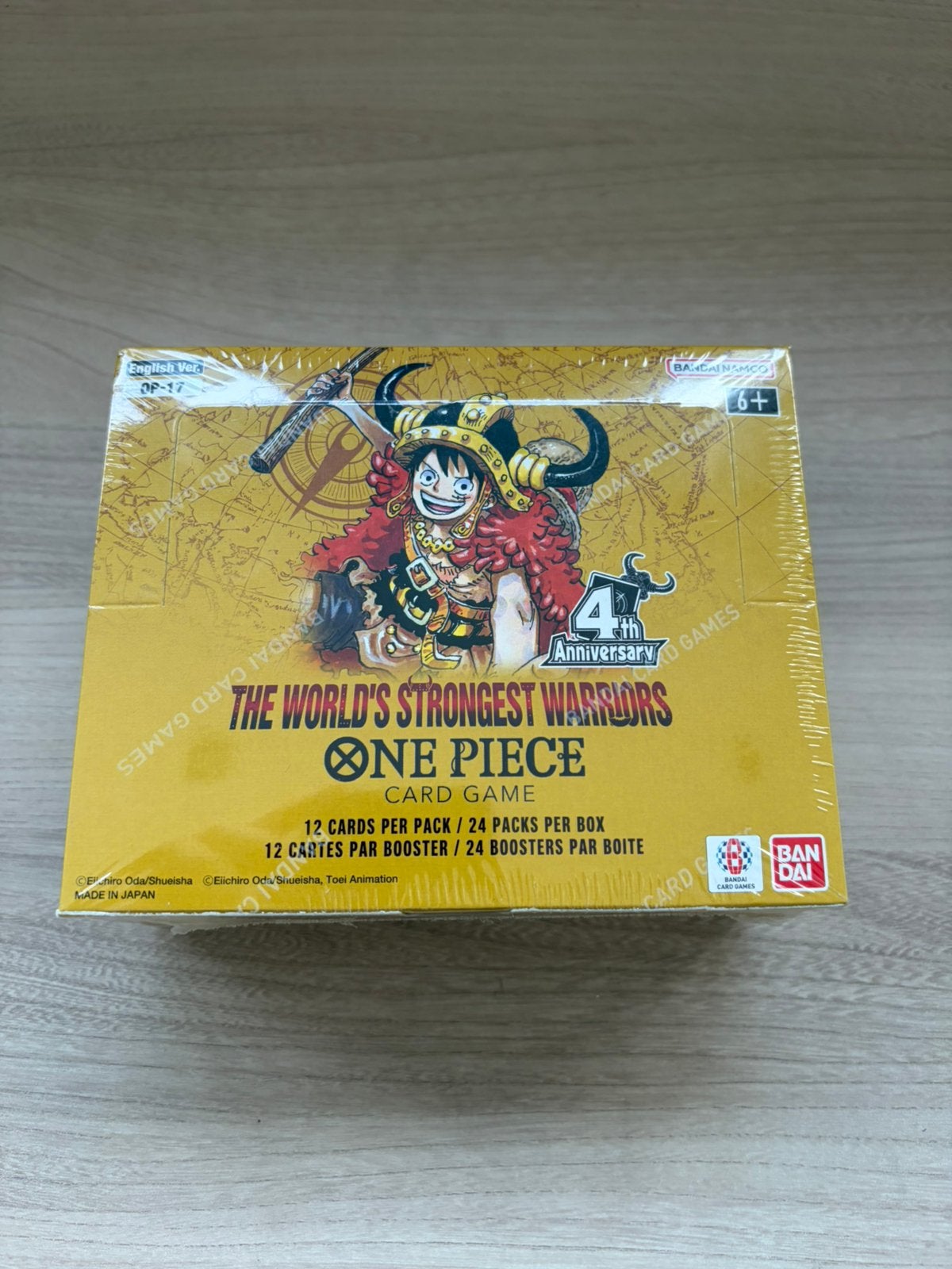 One Piece Card Game OP-17: Booster Box 4th anniversary, Ophalen of Verzenden, Booster
