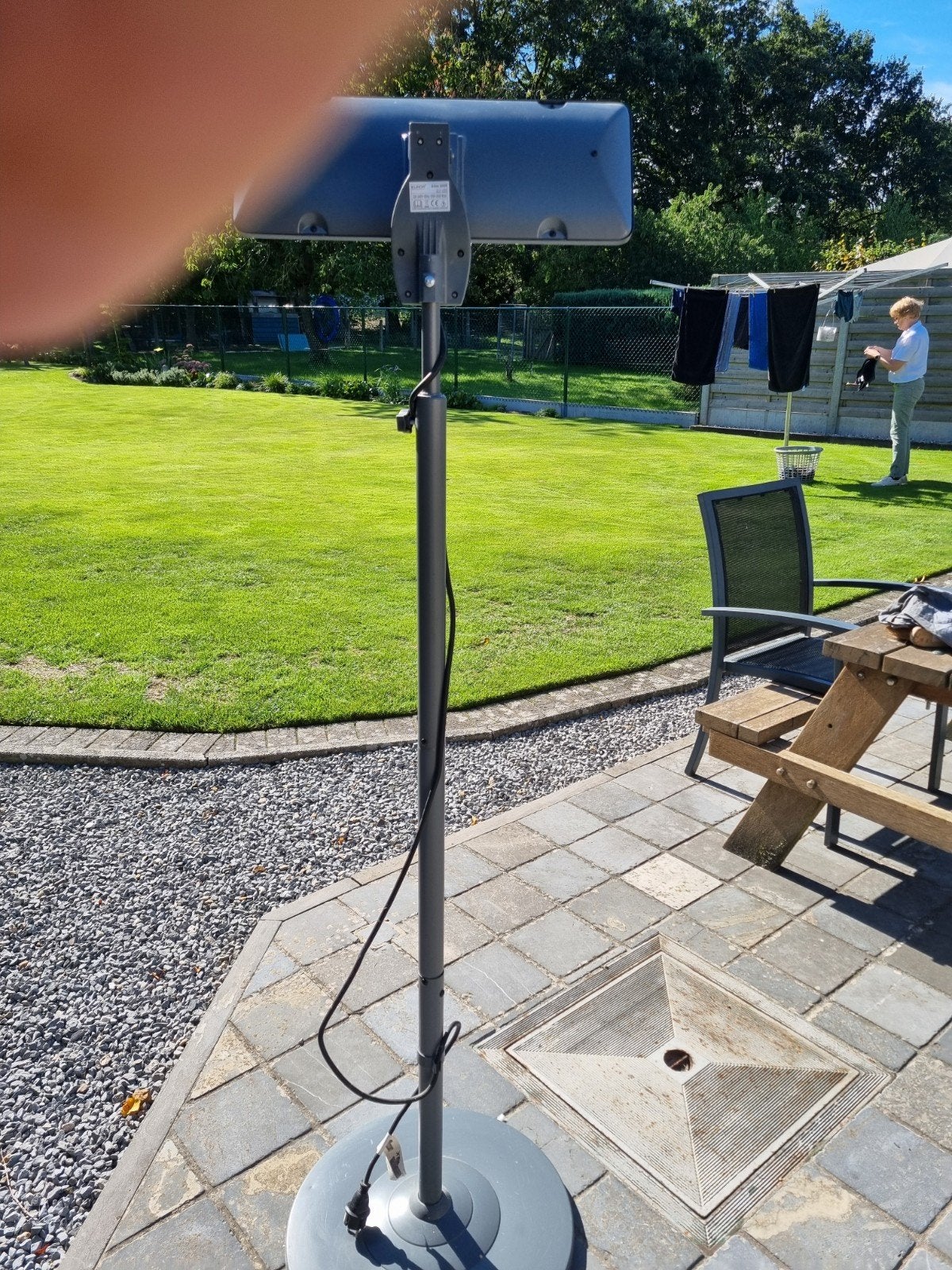terrasverwarmer op voet, Jardin & Terrasse, Chauffage de terrasse, Enlèvement
