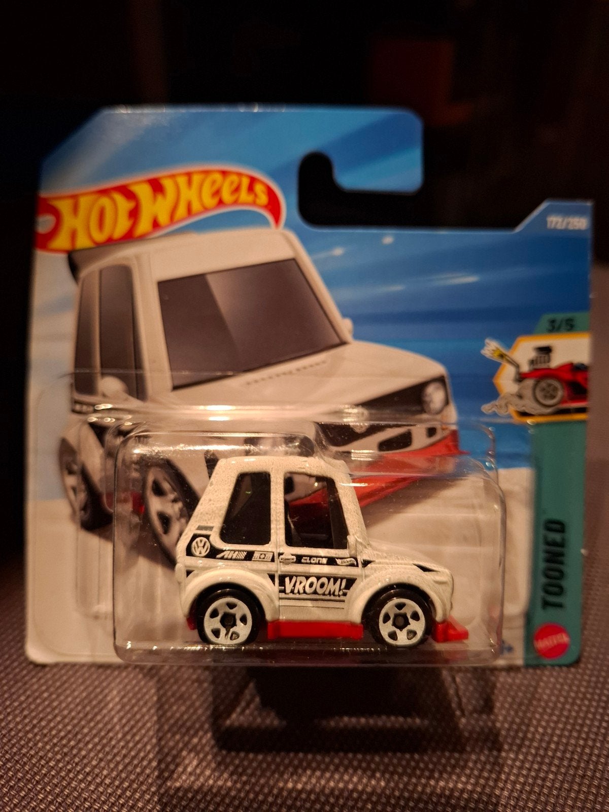 hot wheels tooned volkswagen golf mk1, Enlèvement ou Envoi, Neuf