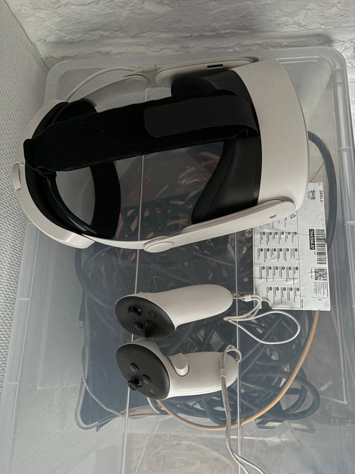 Meta Quest 3S 128 Go + Étui officiel Meta  Batterie Garantie, Enlèvement, Comme neuf, Lunettes VR, Autres plateformes