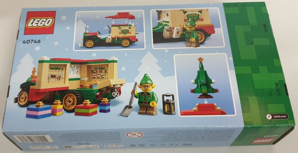 LEGO 40746 Bezorgtruck van de Kerstman - NIEUW & SEALED, Inclusief accessoires, Overige thema's, Lego, Nieuw