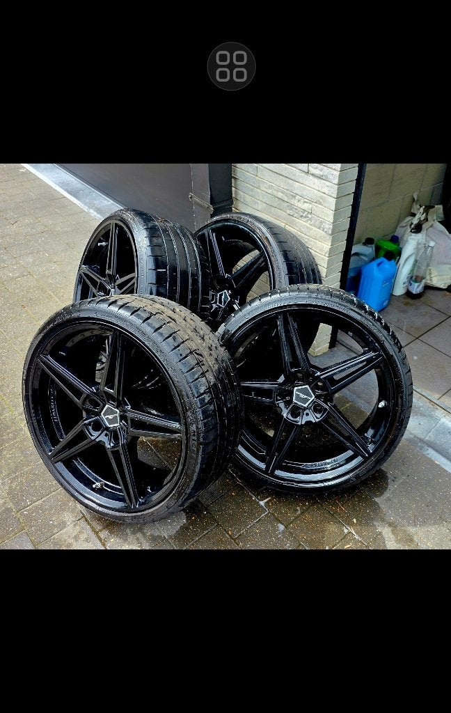 Uniek ac schnitzer 20inch 5x120, Auto-onderdelen, Ophalen, Gebruikt, 265 mm, Banden en Velgen