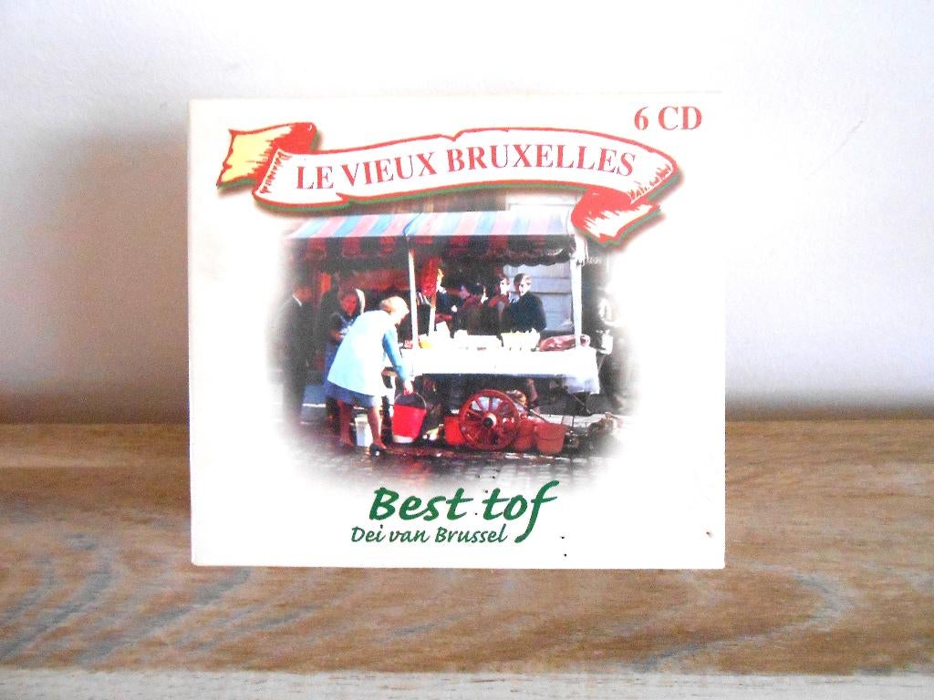 6-cd boxset „Le Vieux Bruxelles” Best of, nieuw onder cello, Ophalen, Nieuw in verpakking, Boxset