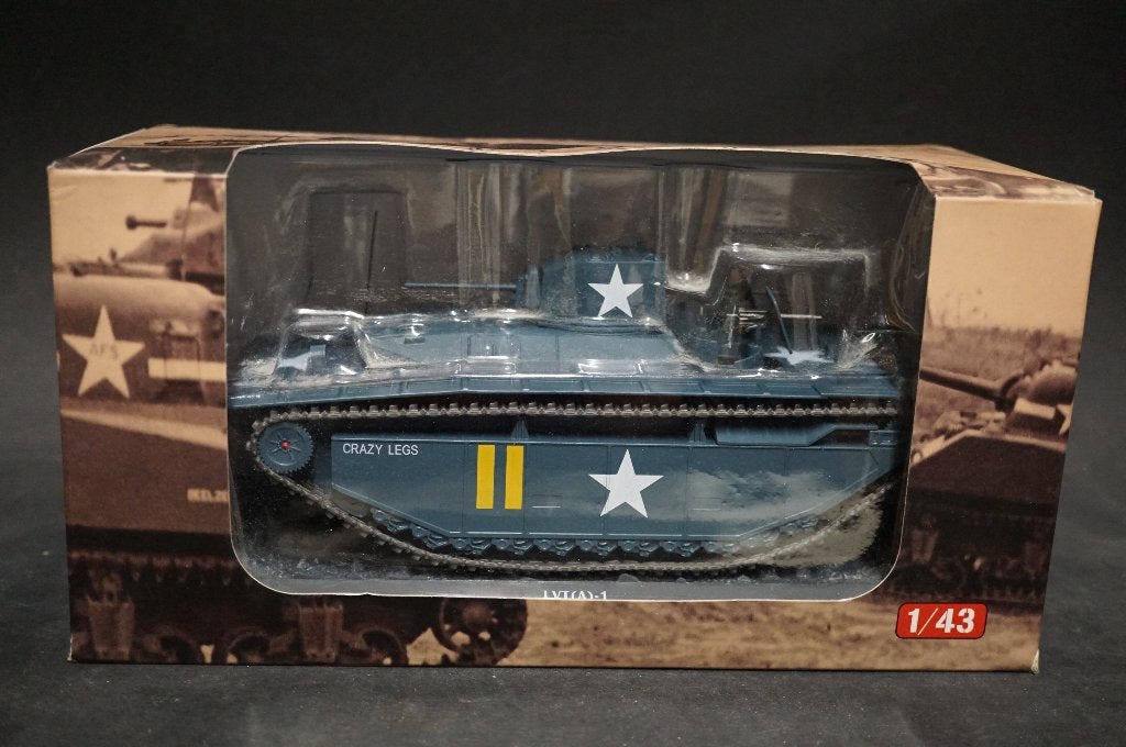 Char amphibie Altaya LVT 1 - Saipan 1944 - 1/43 - TOP, Enlèvement ou Envoi, Comme neuf