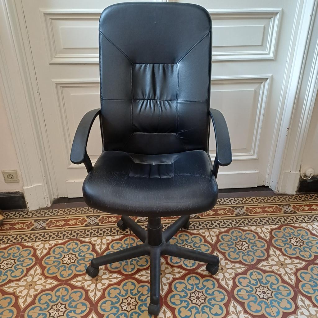 Fauteuil de bureau, Maison & Meubles, Enlèvement, Ergonomique, Utilisé, Noir