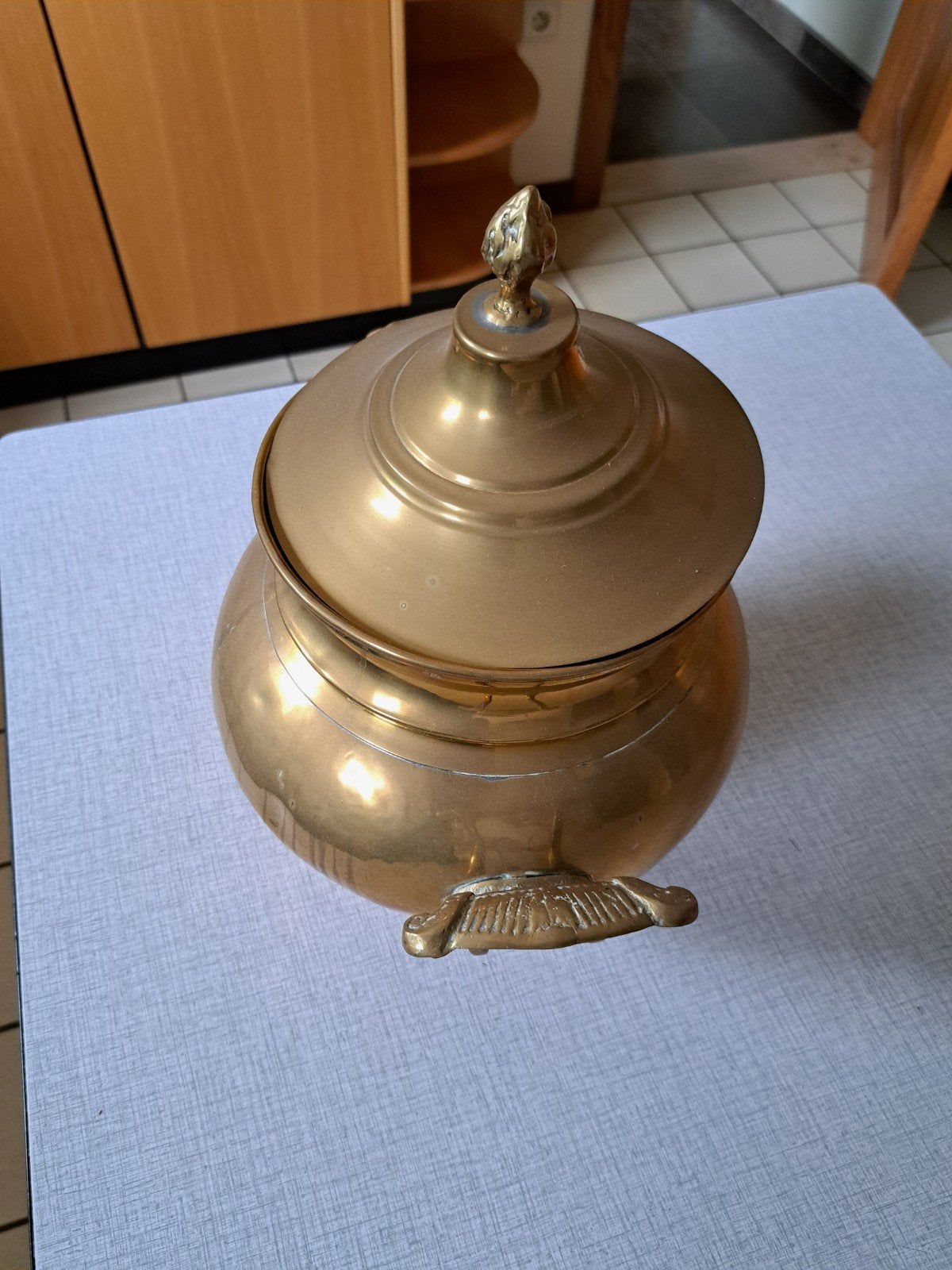 koperen pot of waterketel, Antiquités & Art, Antiquités | Bronze & Cuivre, Enlèvement ou Envoi
