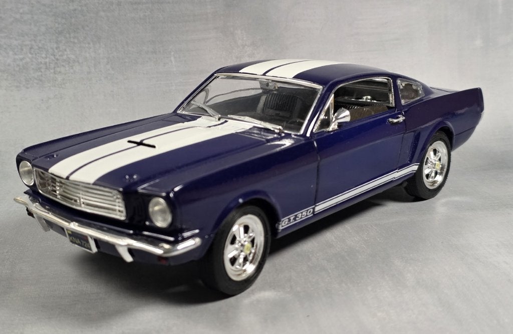 Eagle Race 1/18 - Ford Mustang 350 GT Shelby Fastback 1965, Enlèvement ou Envoi, Comme neuf, Voiture, Autres marques