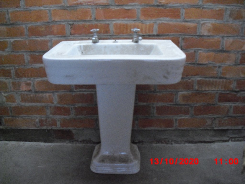 Lavabo, Ophalen, Gebruikt, Steen, Wastafel