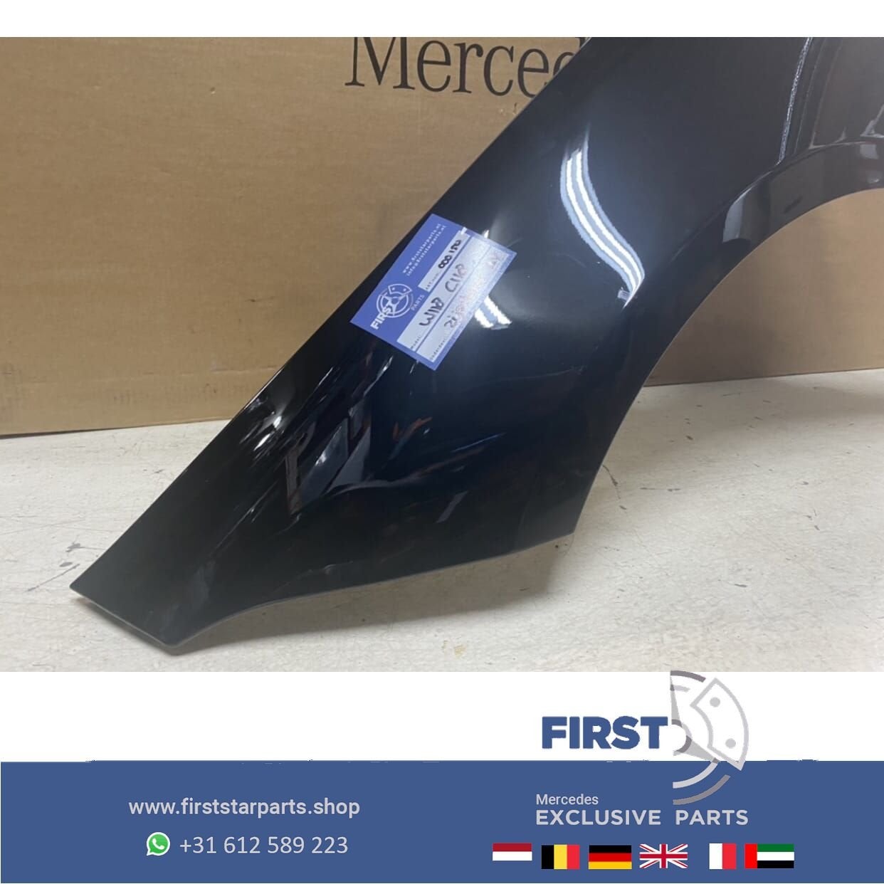 W118 X118 C118 CLA 2020 ZIJSCHERM LINKS Mercedes SCHERM SPAT, Gebruikt, -, Links, Ophalen of Verzenden