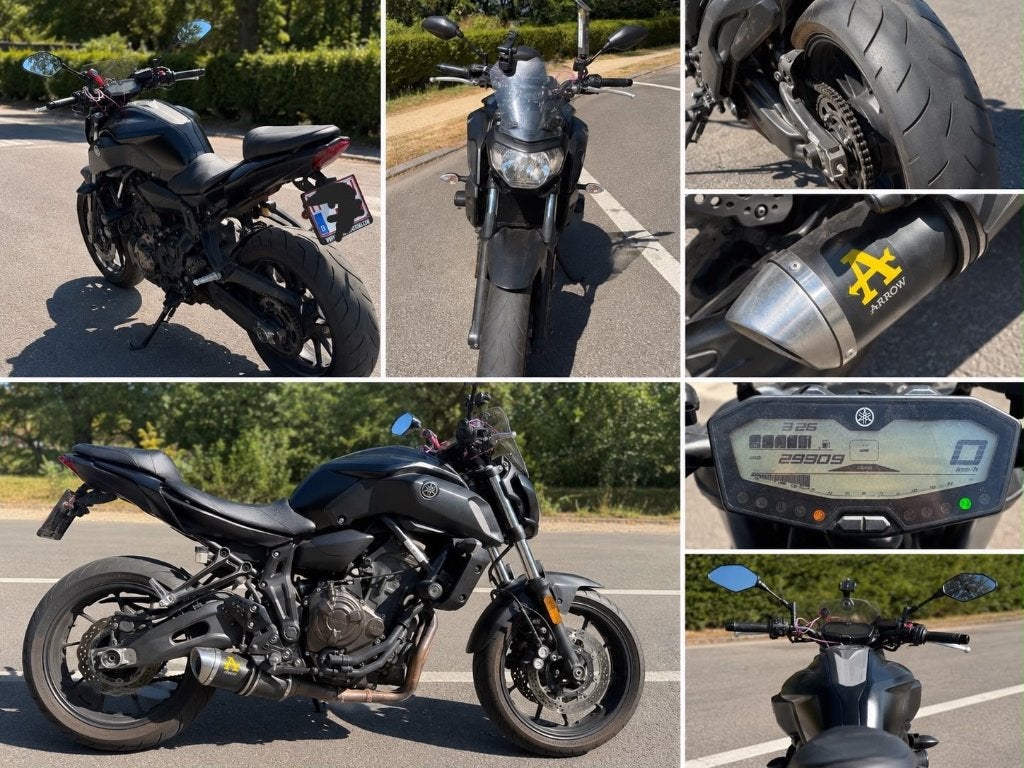 Yamaha MT-07, Motos, Permis Moto A, Occasion, Plus de 35 kW, ABS