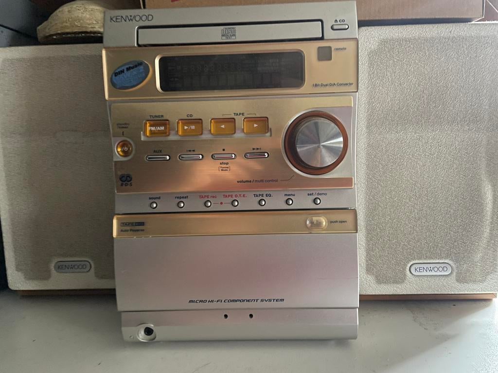 Kenwood micro keten, Ophalen, Gebruikt, Tuner of Radio, Microset