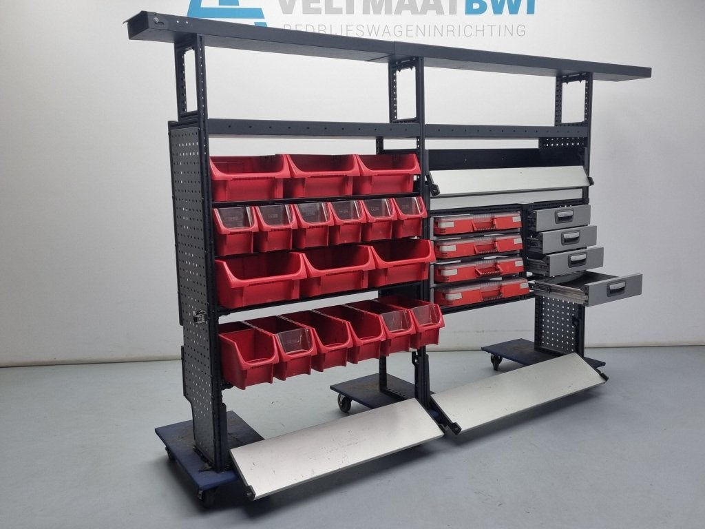 Modul-System bedrijfswagen inrichting