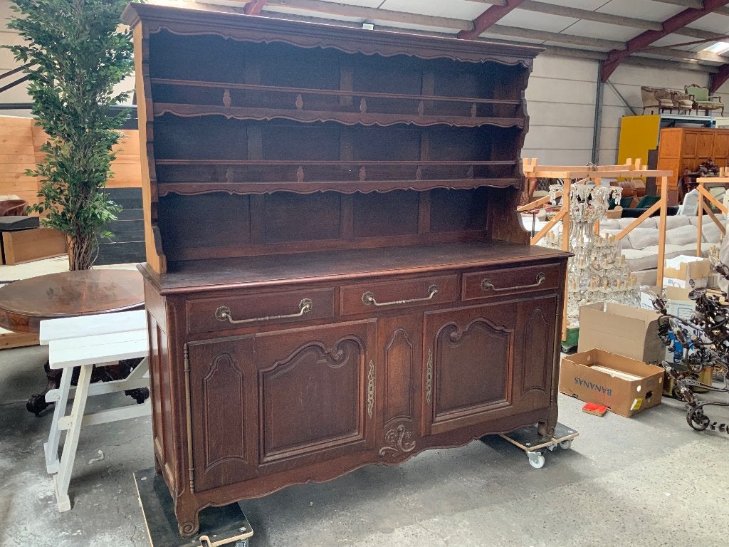 Antieke buffet kast, Antiquités & Art, Antiquités | Meubles | Armoires, Enlèvement