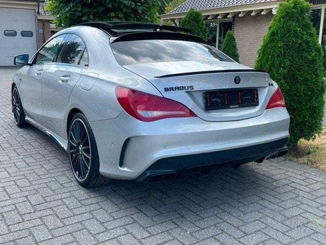 Mercedes-Benz CLA-klasse AMG 45 4MATIC PANO LEDER BI XENON N, Auto's, Automaat, Gebruikt, 360 pk, Start-stop-systeem