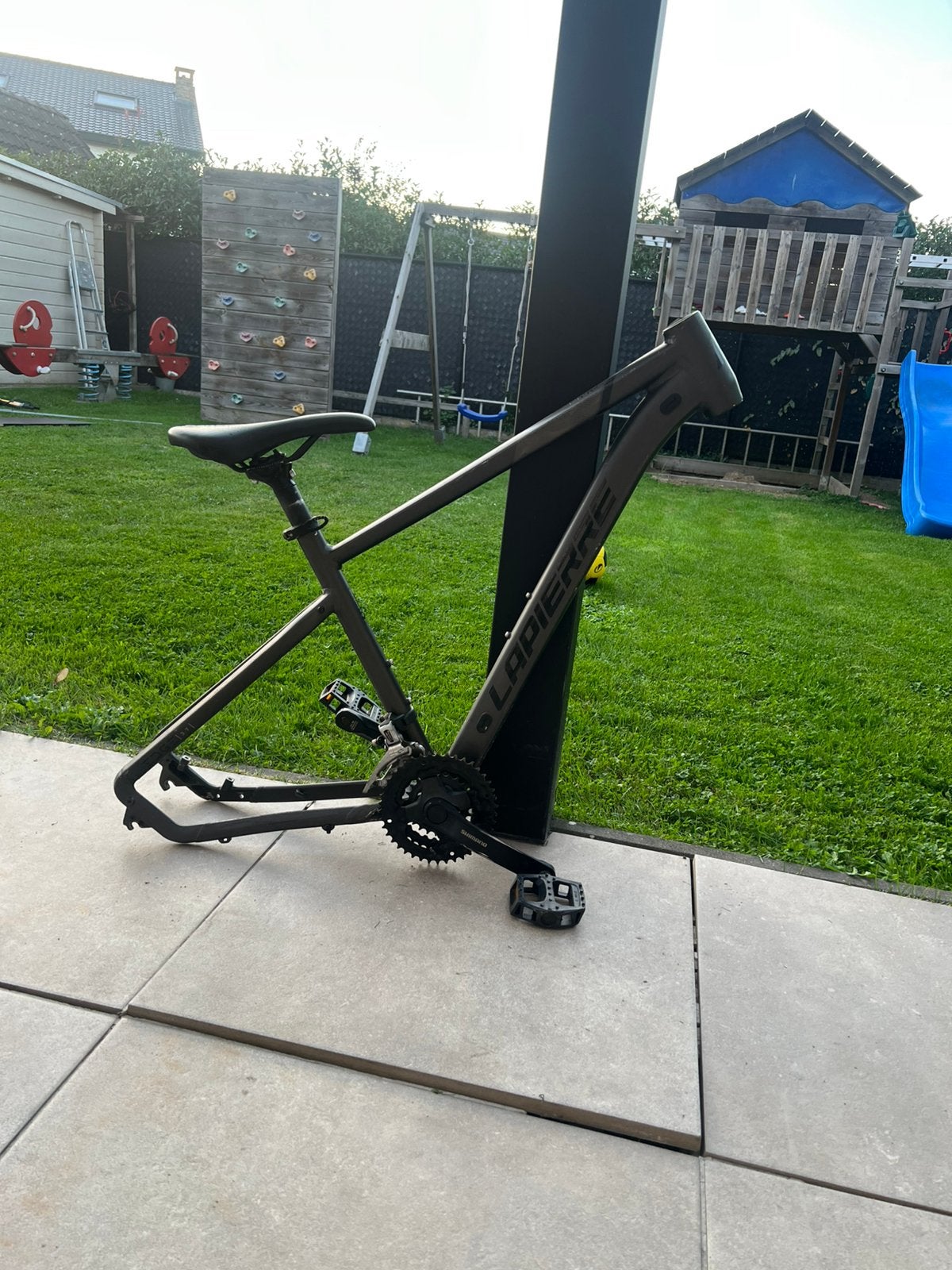 Cadre de vélo en aluminium Lapierre 3.7 — État d'occasion, Autres marques, Enlèvement ou Envoi, Comme neuf, Hommes