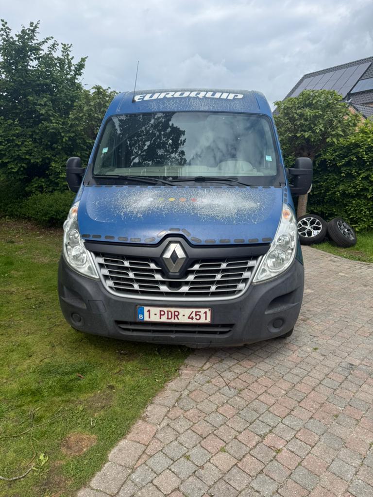Renault master, Stof, Zwart, Diesel, Particulier
