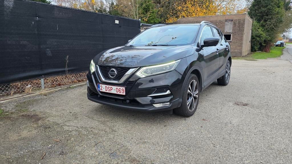 Nissan Qasqai 2019 100.000 kms zeer goede staat, 360° camera, Zwart, Bedrijf, Handgeschakeld