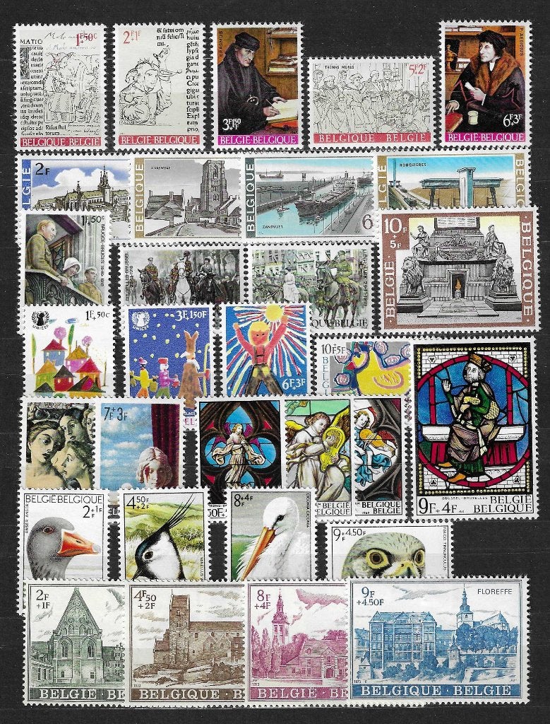 Série de timbres OPC Belgique Lot 1 **, Enlèvement ou Envoi, Non oblitéré, Neuf